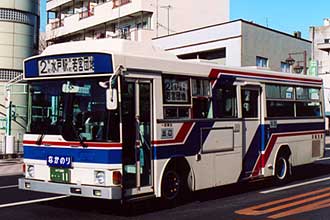 〔水戸２００か１１〕　日野Ｐ－ＲＪ１７２ＢＡ（１９８７年）