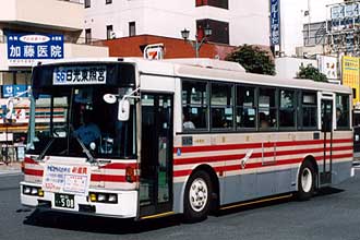 〔栃木２２う５０８〕　日産ディーゼルＵ－ＵＡ４４０ＨＳＮ（１９９２年）
