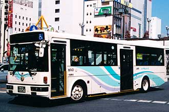 〔宇都宮２００か１０５６〕　日産ディーゼルＫＣ－ＪＰ２５０ＮＴＮ（１９９７年）