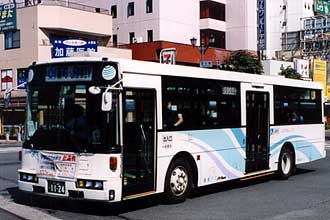 〔栃木２２う１１２４〕　日産ディーゼルＫＣ－ＵＡ４６０ＬＡＮ（１９９８年）