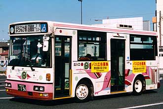 〔宇都宮２００か１９６〕　日産ディーゼルＫＫ－ＲＮ２５２ＣＳＮ（２００１年）