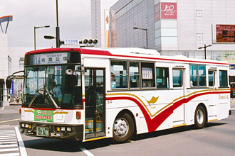 〔札幌２００か２１８〕　日産ディーゼルＵ－ＵＡ４４０ＬＳＮ（１９９１年）