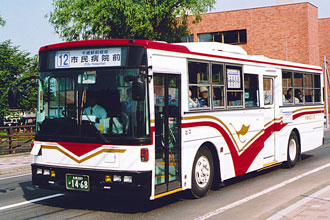 〔札幌２００か１４６８〕　日産ディーゼルＵ－ＵＡ４４０ＬＳＮ