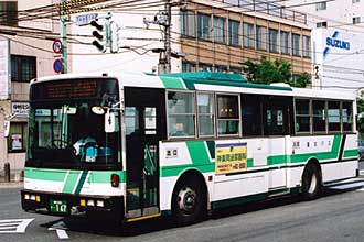 〔旭川２００か１６７〕　日産ディーゼルＵ－ＵＡ４４０ＬＳＮ（１９９１年）