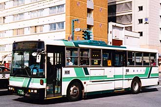 〔旭川２００か１６８〕　日産ディーゼルＵ－ＵＡ４４０ＮＳＮ（１９９１年）