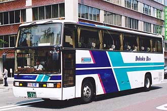 〔旭川２２か２２０〕　日野Ｐ－ＲＵ６３８ＢＢ（１９８９年）