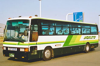 〔札幌２２か１２８８〕　三菱ふそうＵ－ＭＳ７２６Ｓ（１９９１年）