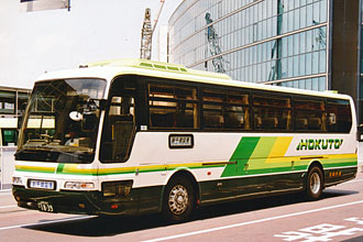 〔札幌２００か１８３９〕　三菱ふそうＵ－ＭＳ８２１ＰＡ（１９９３年）