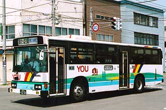 〔札幌２２か１２３１〕　日野Ｕ－ＨＵ２ＭＭＡＡ（１９９１年）