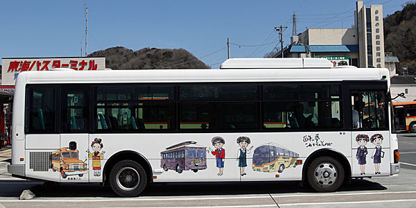 「ゆめちゃんバス」２号車　非公式側
