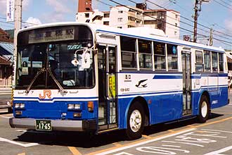 〔５３８－６４５２〕　日産ディーゼルＰ－Ｕ３２Ｌ（１９８６年）