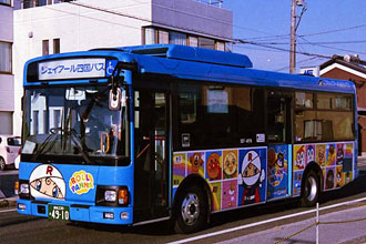 JRA バス ファイル:Keio Bus Higashi D21514 100th Classic Color Blue Ribbon 2