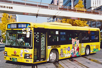 〔熊本２００か１０７〕　いすゞＫＬ－ＬＶ２８０Ｎ１（２００１年）