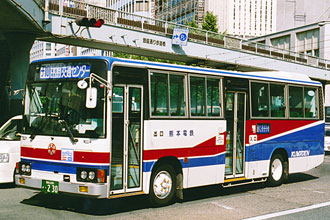 〔熊本２００か２３０〕　三菱ふそうＰ－ＭＫ１１７Ｊ(１９９０年）