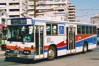 〔熊本２２か２７５３〕　三菱ふそうＵ－ＭＰ６１８Ｍ（１９９３年）