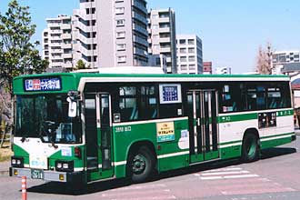 〔熊本２２か２６１８〕　日産ディーゼルＵ－ＵＡ４４０ＬＳＮ（１９９１年）