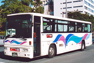 〔大分２２か２０８０〕　三菱ふそうＫＣ－ＭＳ８２９Ｐ（１９９７年）