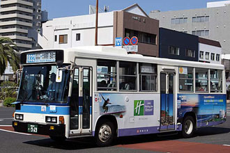 〔宮崎２２か９６９〕　いすゞＵ－ＬＲ２３２Ｊ（１９９２年）