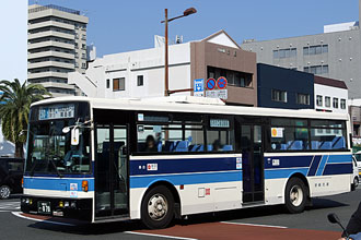 〔宮崎２２か８７０〕　日産ディーゼルＰ－ＵＡ３３Ｌ（１９９０年）