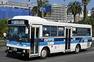 〔宮崎２２か８３３〕　日野Ｐ－ＲＲ１７２ＢＡ（１９８８年）