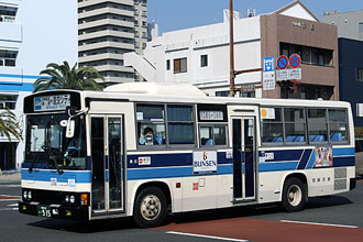 〔宮崎２２か９１５〕　日野Ｐ－ＲＲ１７２ＣＡ（１９９０年）