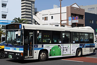 〔宮崎２００か１８４〕　日野ＰＢ－ＨＲ７ＪＨＡＥ（２００５年）