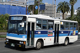〔宮崎２２か１０１６〕　三菱ふそうＵ－ＭＫ５１７Ｊ（１９９３年）