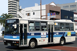 〔宮崎２２か１０５４〕　三菱ふそうＵ－ＭＫ６１８Ｊ（１９９４年）