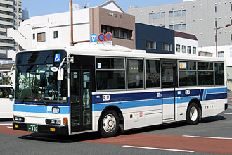 〔宮崎２００か４０７〕　三菱ふそうＫＬ－ＭＰ３５ＪＰ（２００１年）