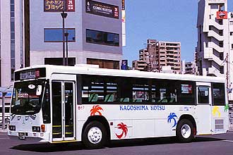 〔鹿児島２００か１２９８〕　いすゞＫＣ－ＬＶ２８０Ｌ（１９９８年）