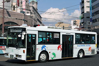 〔鹿児島２００か１６１２〕　いすゞＫＣ－ＬＶ３８０Ｎ（２０００年）