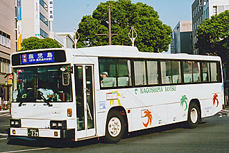 〔鹿児島２２き２２９〕　日産ディーゼルＰ－ＵＡ５０Ｌ（１９８９年）