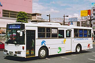 〔鹿児島２００か５３５〕　日産ディーゼルＵ－ＵＡ４４０ＬＳＮ（１９９４年）