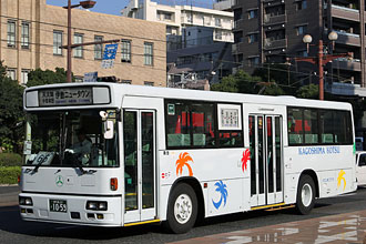 〔鹿児島２２き１０５９〕　日産ディーゼルＫＣ－ＵＡ４６０ＬＡＮ（１９９９年）