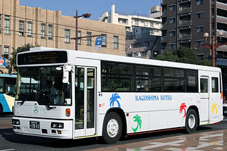 〔鹿児島２００か１９１１〕　日産ディーゼルＫＣ－ＵＡ４６０ＬＡＮ（１９９９年）