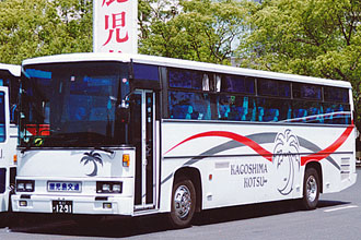 〔鹿２２か１２９１〕　日野Ｐ－ＲＵ６３７ＡＡ（１９８４年）