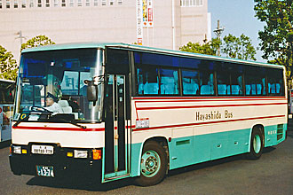 〔鹿２２か１３７４〕　日野Ｐ－ＲＵ６３７ＢＢ（１９８５年）