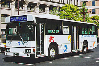 〔鹿２２か１６４５〕　日野Ｐ－ＨＵ２３５ＢＡ（１９８７年）