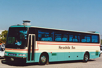 〔鹿児島２２き５０５〕　日野Ｕ－ＲＵ２ＦＴＡＢ（１９９２年）