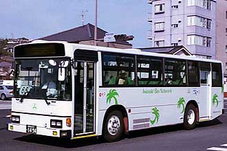 〔鹿児島２００か１４９４〕　日野ＫＣ－ＨＵ３ＫＬＣＡ（１９９７年）
