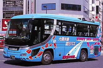 〔鹿児島２００か９９９〕　日野ＢＤＧ－ＲＵ８ＪＨＡＡ（２００９年）