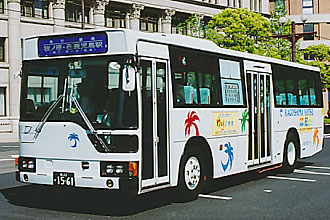 〔鹿２２か１５６１〕　三菱ふそうＰ－ＭＰ６１８Ｍ（１９８７年）