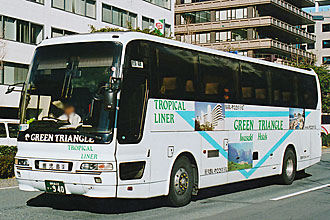 〔鹿児島２２き９４０〕　三菱ふそうＫＣ－ＭＳ８２２Ｐ（１９９７年）