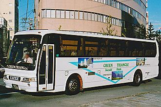 〔鹿児島２２き９３９〕　三菱ふそうＫＣ－ＭＳ８２２Ｐ（１９９７年）