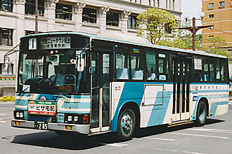 〔鹿児島２２き２８５〕　三菱ふそうＰ－ＭＰ６１８Ｍ（１９９０年）