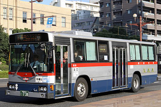 〔鹿児島２２き７３８〕　日野Ｕ－ＨＵ３ＫＭＡＡ（１９９４年）