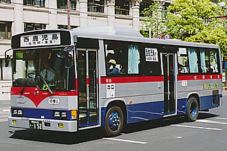 〔鹿児島２００か１５２〕　日野ＫＫ－ＲＲ１ＪＪＧＡ（２００１年）