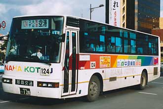 〔沖縄２２き１２８〕　いすゞＰ－ＬＶ７１９Ｎ（１９８９年）