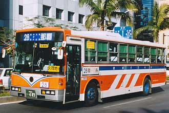 〔沖縄２２き４８９〕　日産ディーゼルＵ－ＵＡ４４０ＮＳＮ（１９９５年）