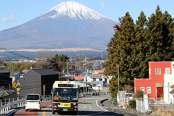 ２０２４年１２月１７日撮影　静岡県御殿場市